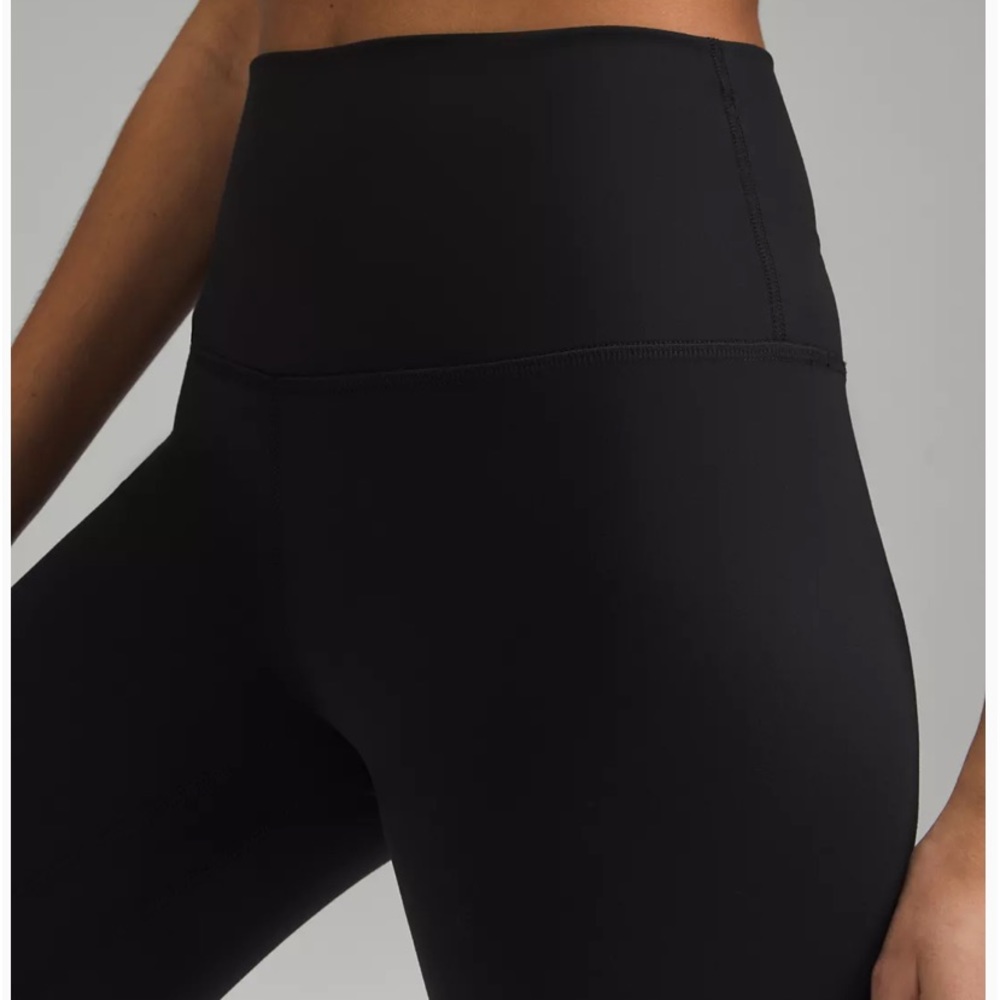 NWT lululemon Align™ High-Rise Pant 25" Black size 6 - Picture 3 of 7